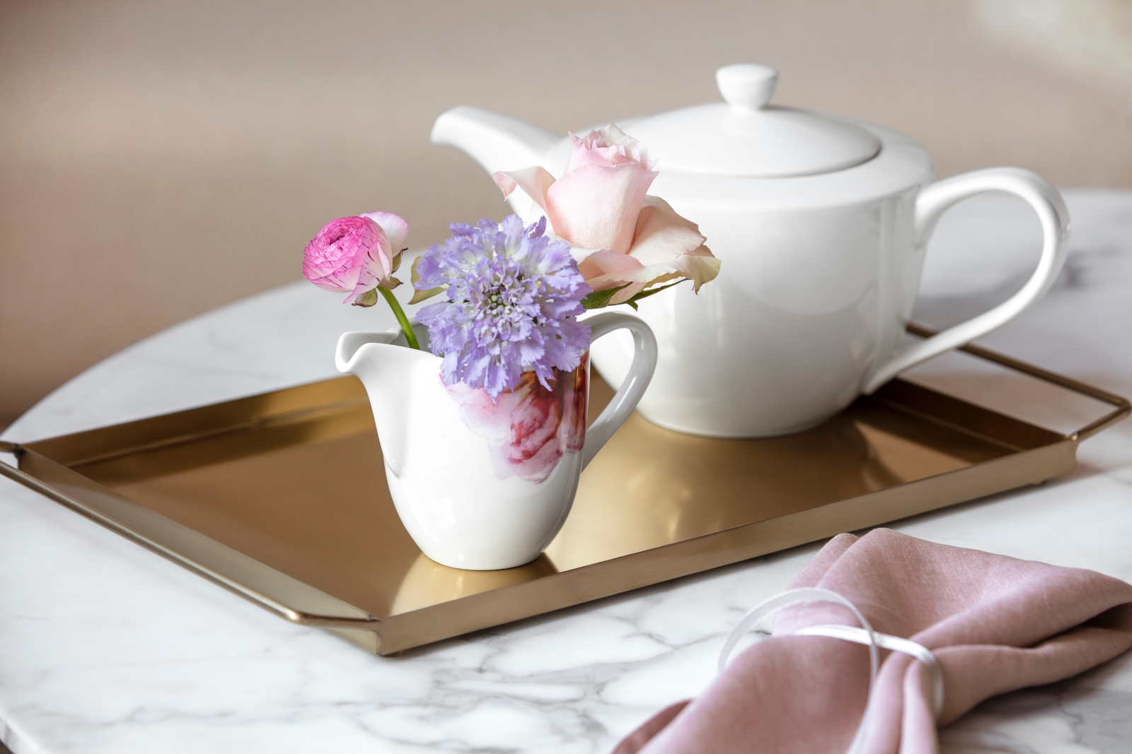 Villeroy & Boch Rose Garden Zuckerdose 6 Pers.