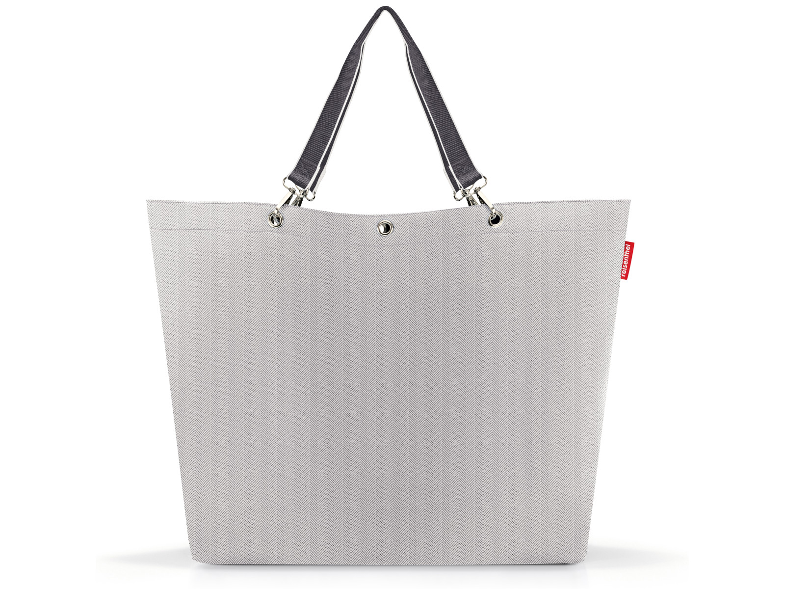 reisenthel shopper XL herringbone grey Freisteller 1