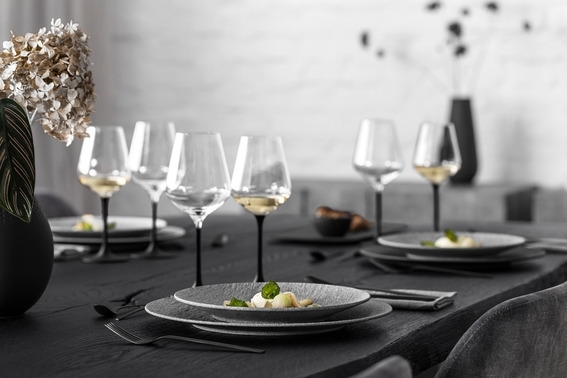 Villeroy & Boch Manufacture Rock Champagnerkelch-Set 4tlg.