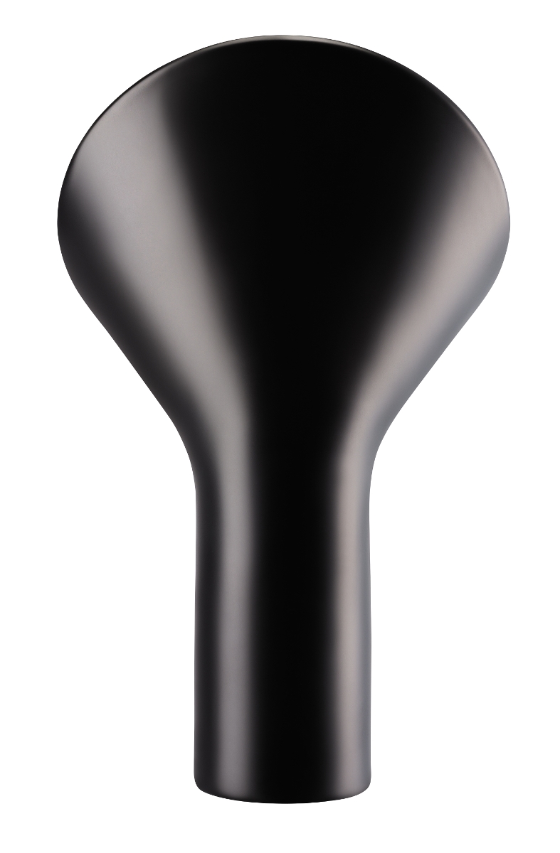 Rosenthal Fondale Schwarz matt Vase 33 cm