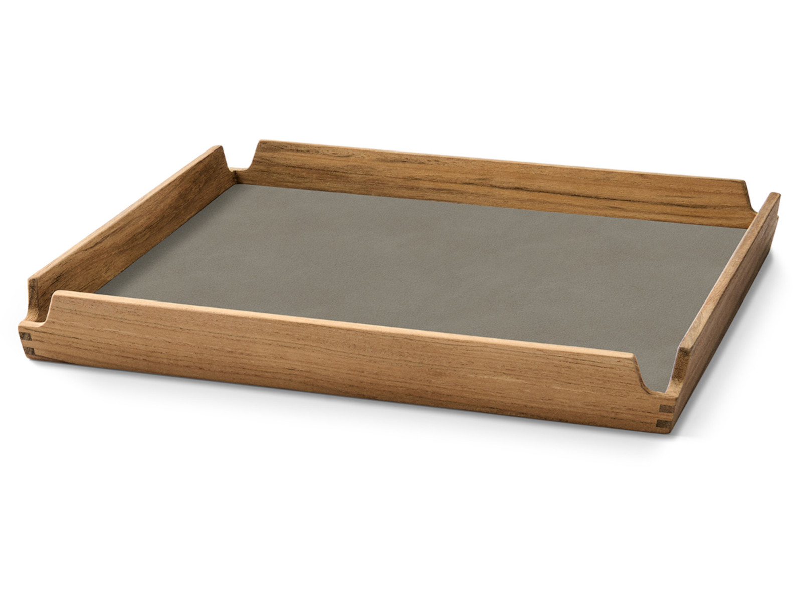 LIND DNA Nupo Tablett Teak Square S airy