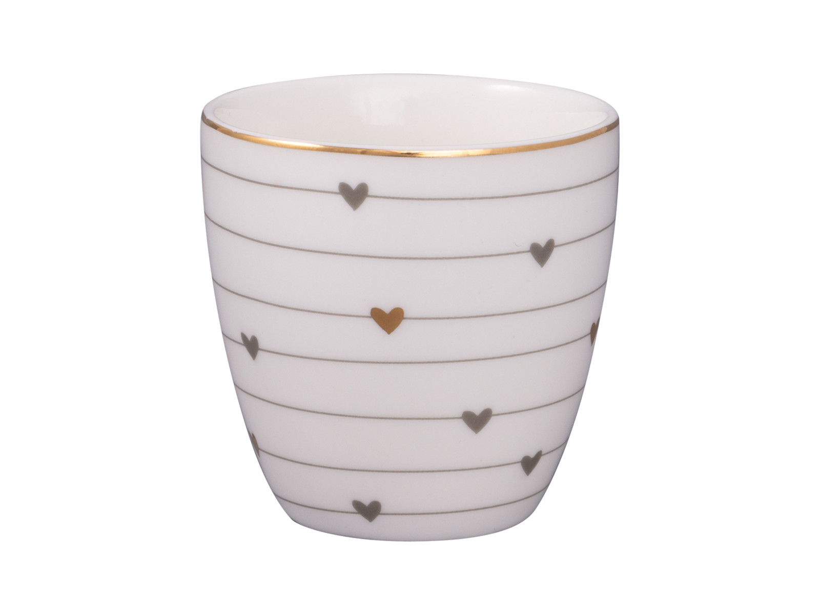 Greengate Grace Mini Latte Cup grey 0,13l Freisteller 1