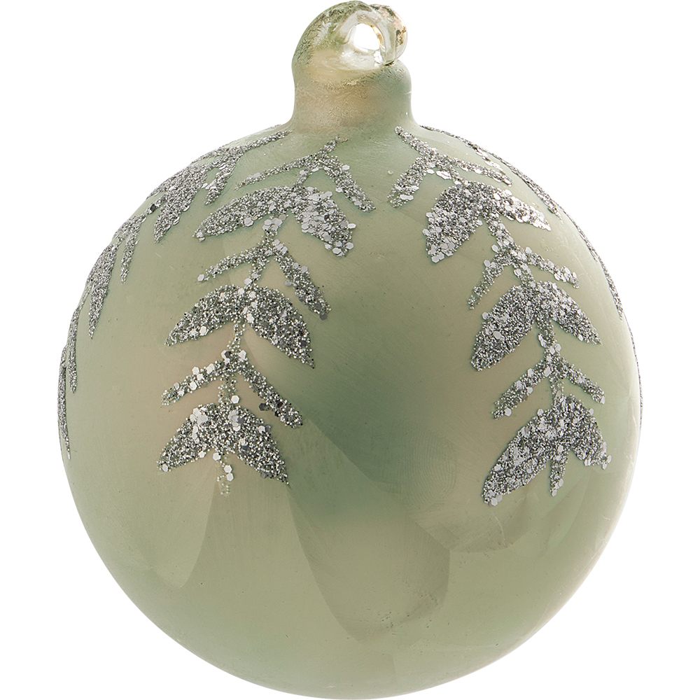 Greengate Inge-Marie Weihnachtskugel mint 8cm