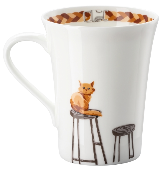 Hutschenreuther My Mug Katze - Maine Coon Becher mit Henkel 0,4 l