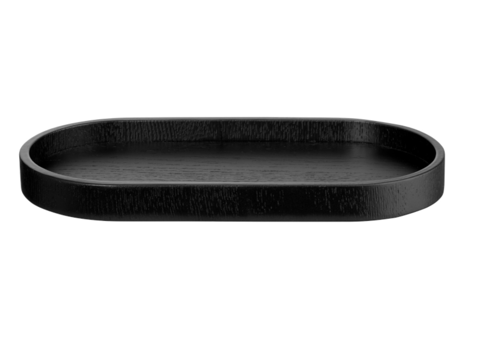 ASA Selection wood Holztablett oval schwarz 23x11cm Freisteller2