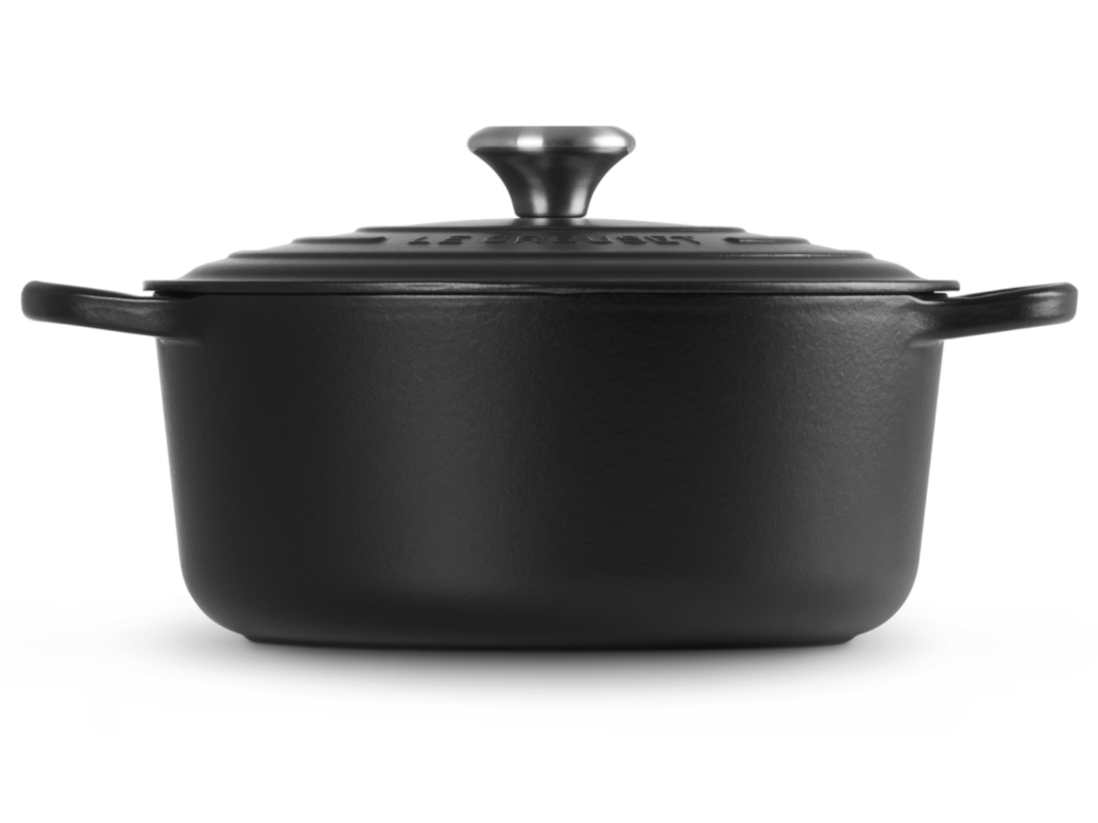 Le Creuset Bräter Signature rund schwarz 26cm