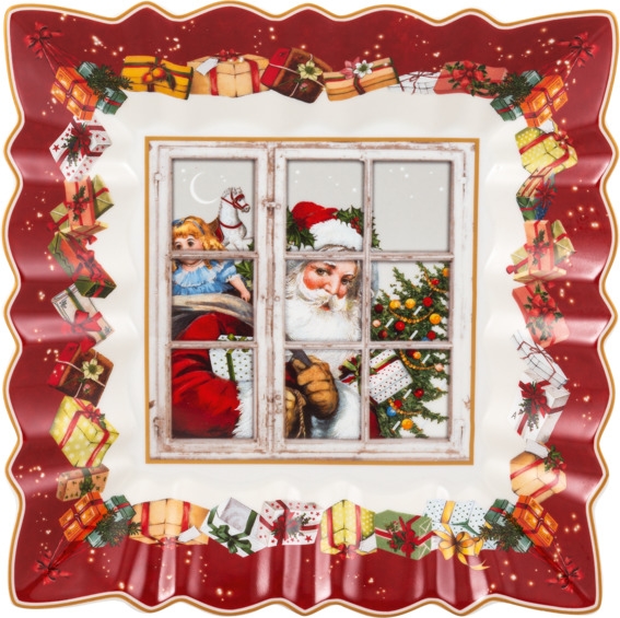 Villeroy & Boch Toy's Fantasy Schale eckig Santa