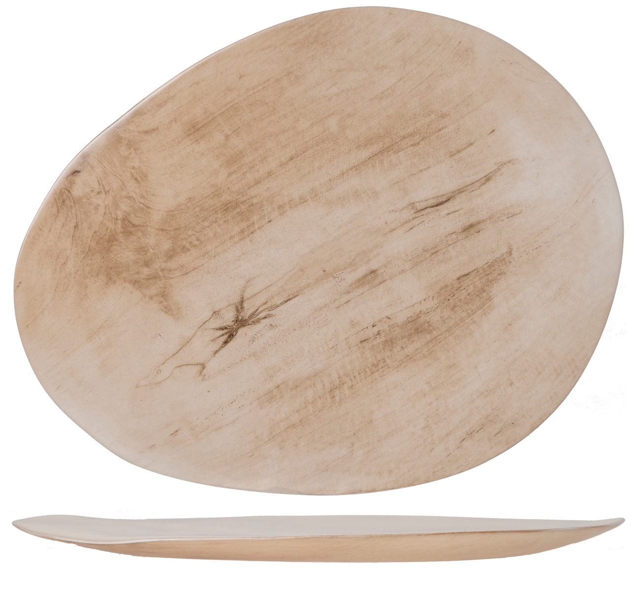 Cosy&Trendy Palissandro ovale Platte 37 x 29 x 2 cm