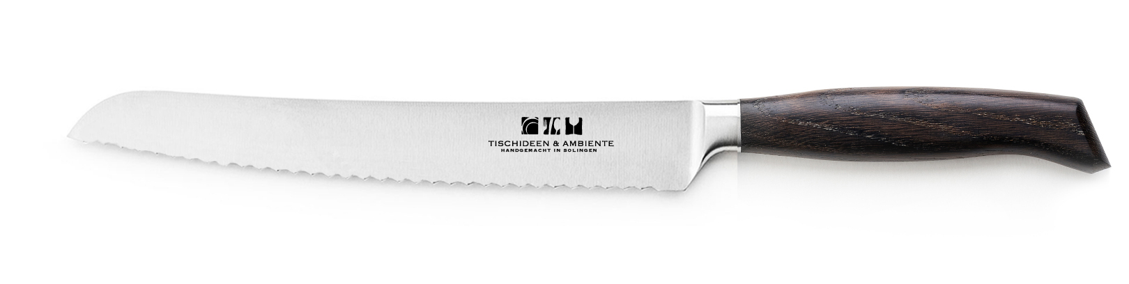 Tischideen & Ambiente Ergo Line Smoked Oak Brotmesser 23 cm
