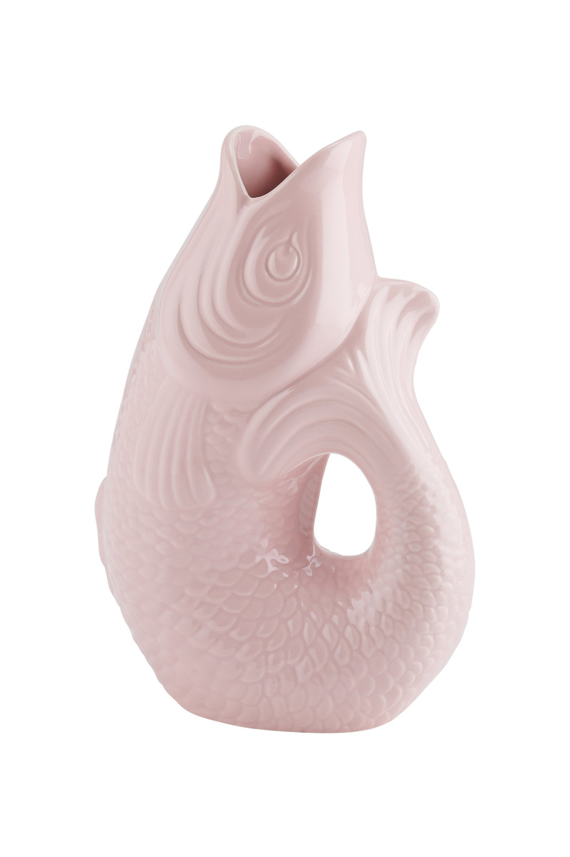 Giftcompany Monsieur Carafon Vase / Karaffe Fisch S sea pink 1,2l