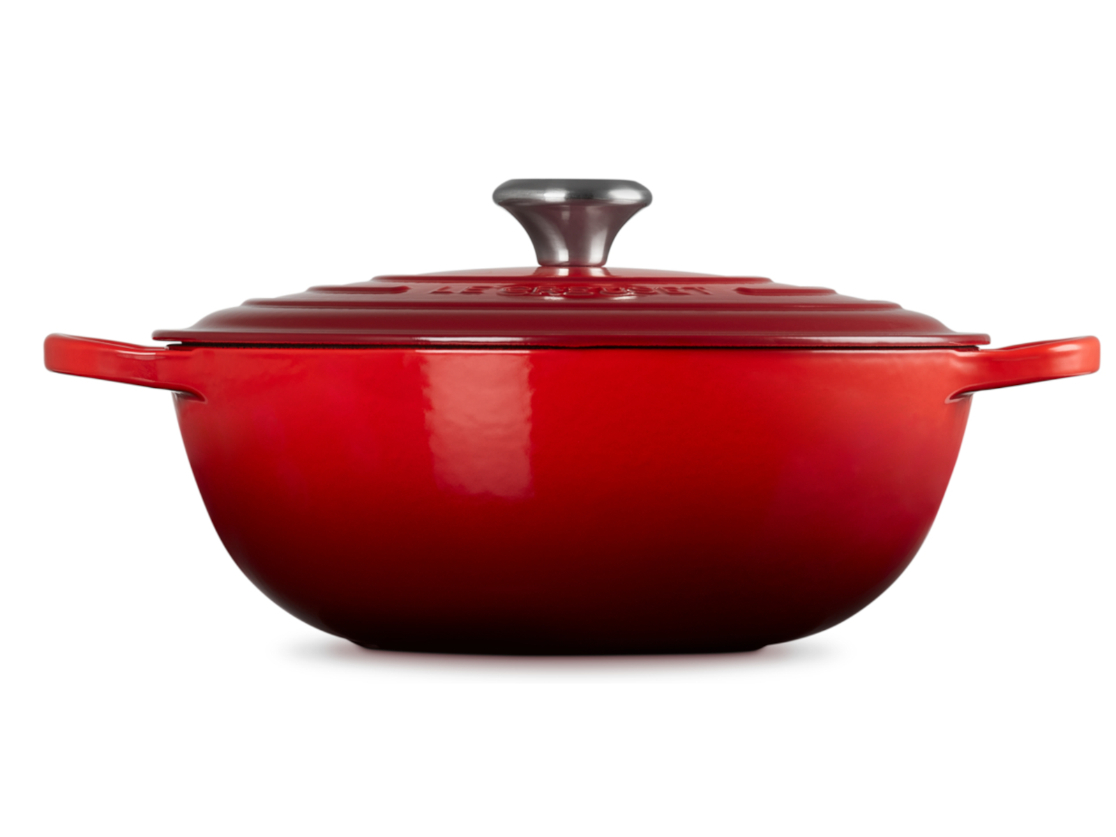 Le Creuset Bräter La Marmite Signature rund kirschrot 28cm