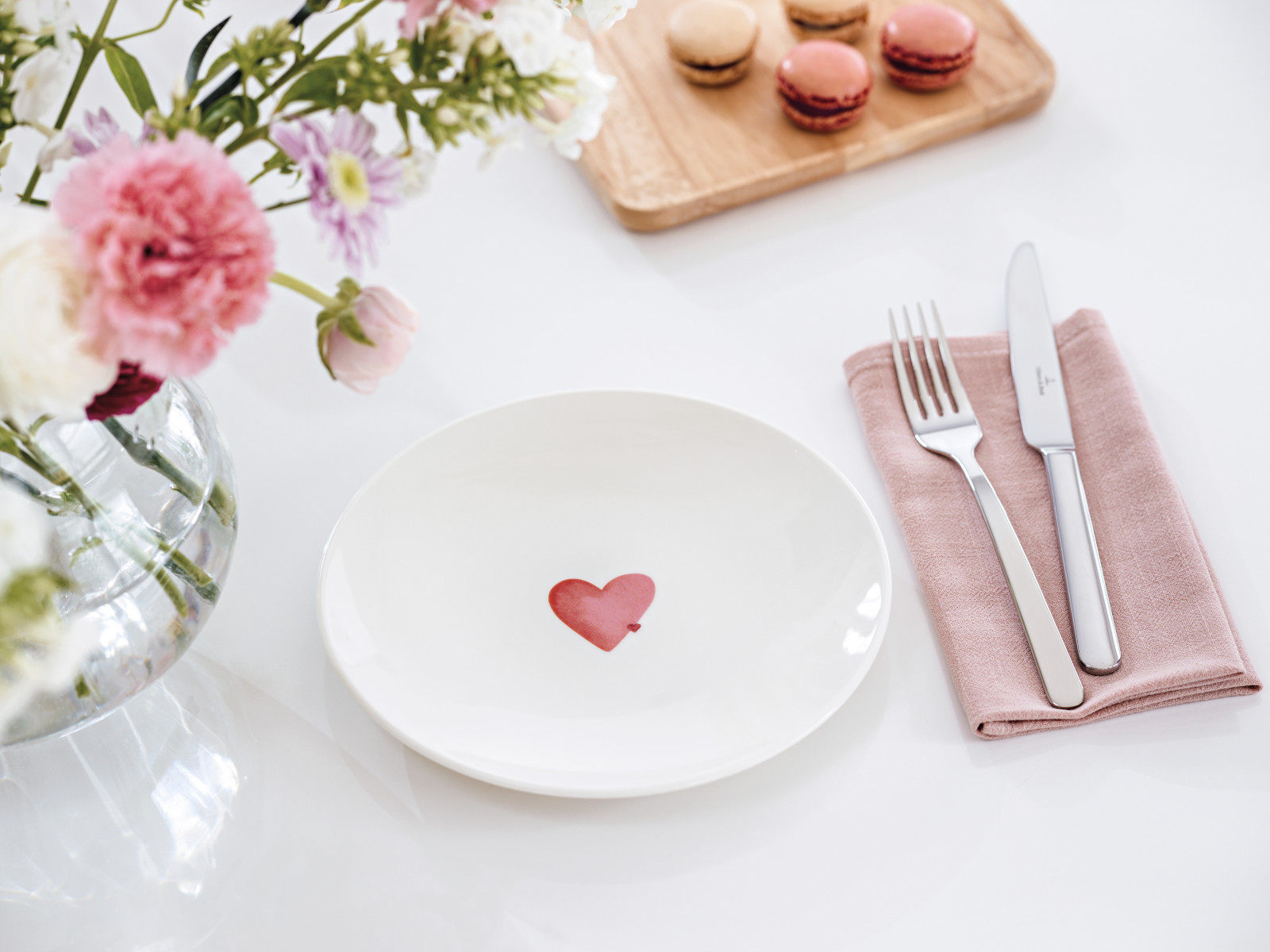 Villeroy &amp; Boch With Love Frühstücksteller Sending Love 21cm Lifestyle 1