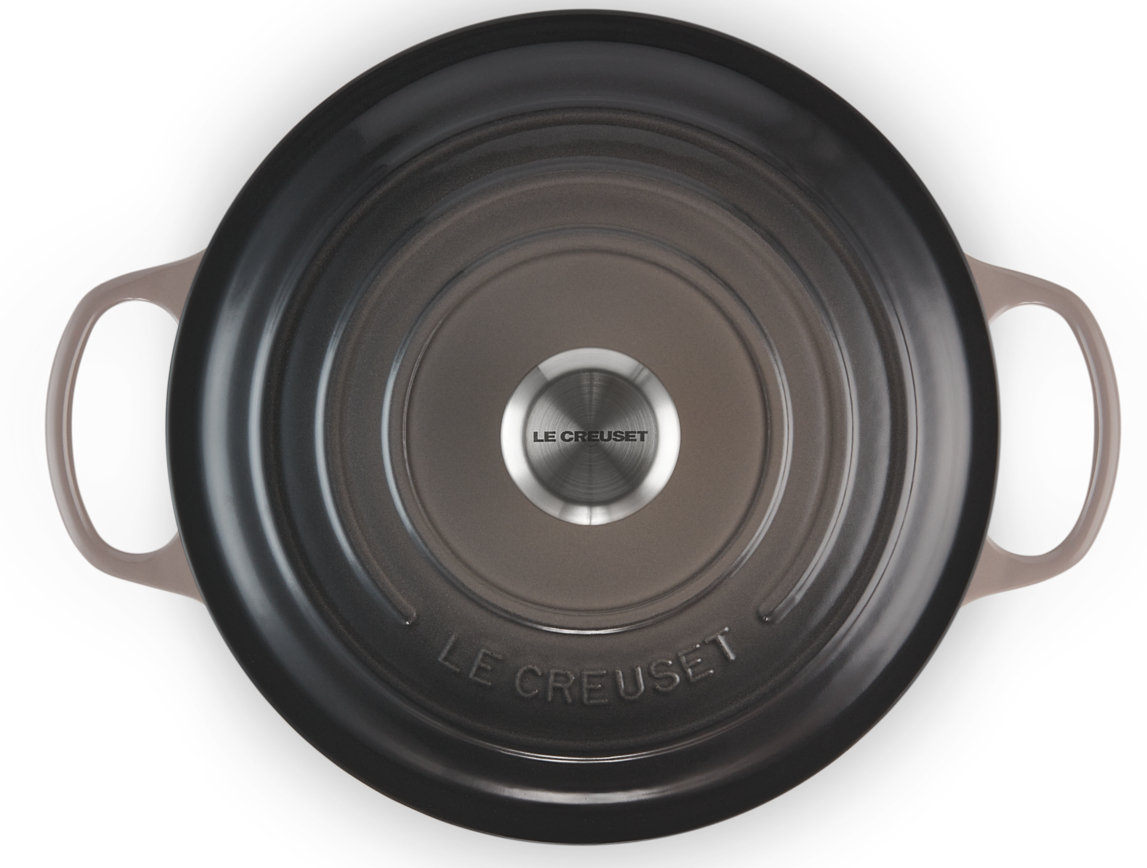 Le Creuset Bräter Signature rund flint 26cm