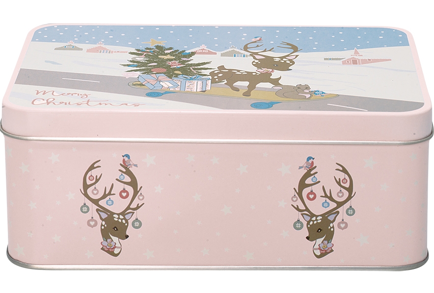 Greengate Bambie Aufbewahrungsbox pale pink 13 x 18 cm