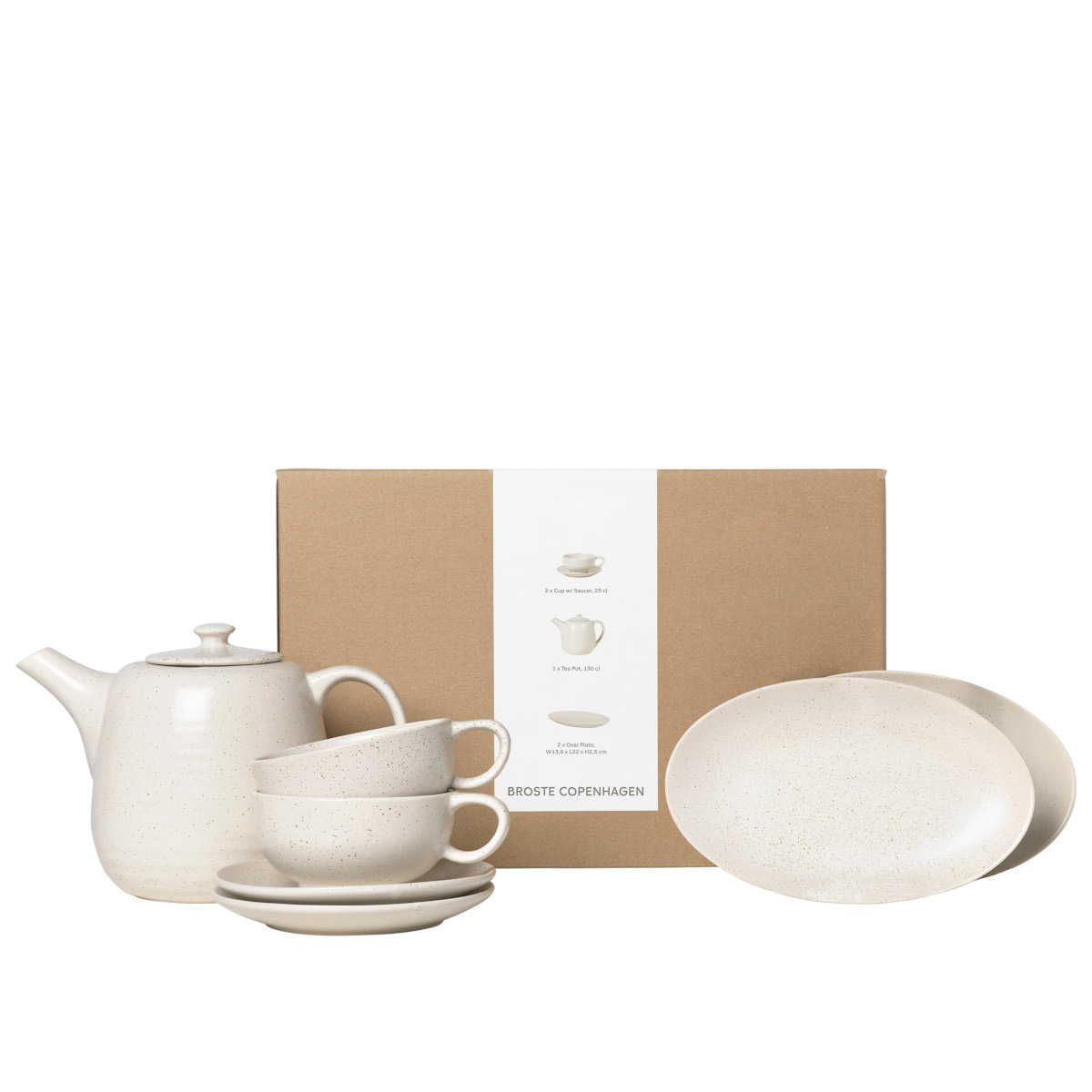 Broste Copenhagen Nordic Vanilla Teeset für Zwei