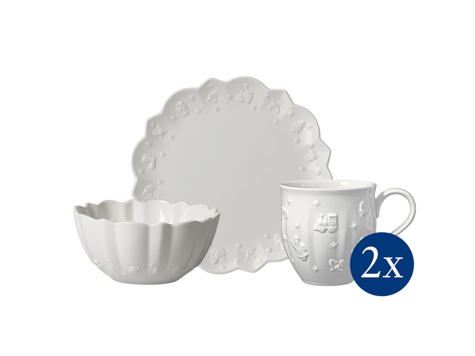 Villeroy &amp; Boch Toy's Delight Royal Classic Frühstücks Set 6tlg Freisteller