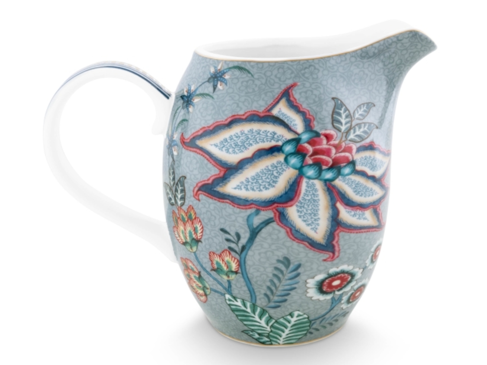 PIP STUDIO Flower Festival Krug Light Blue 0,95 l