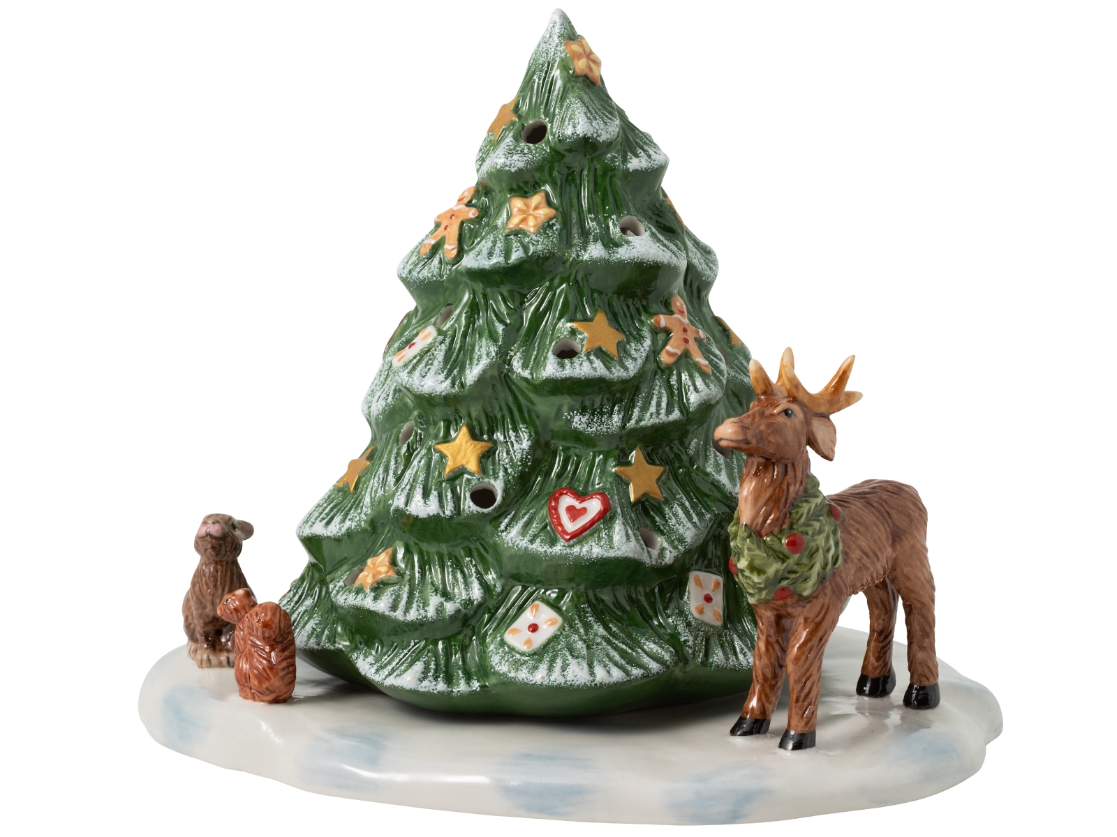 Villeroy & Boch Christmas Toys Weihnachtsbaum mit Waldtieren