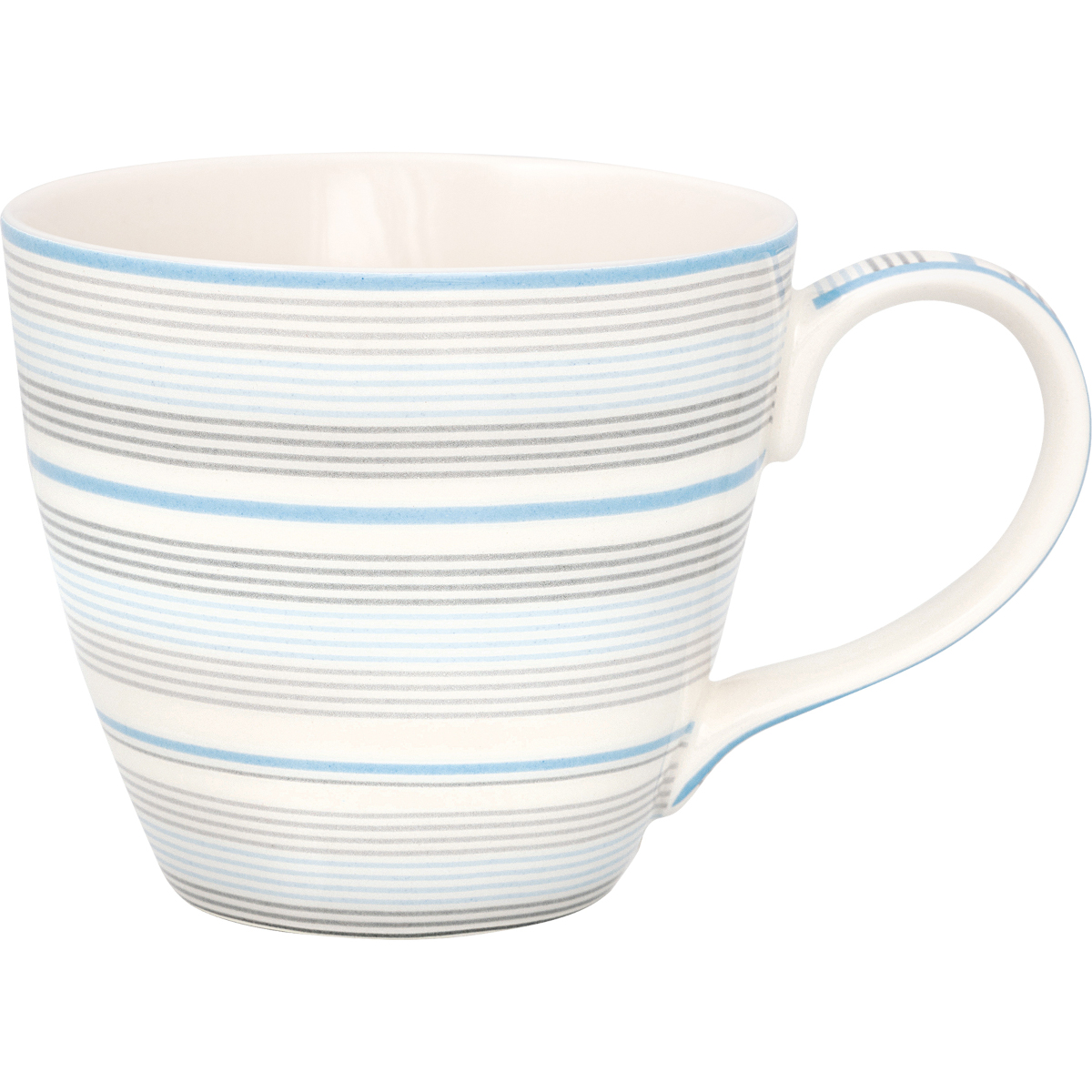 Greengate Divia Becher mit Henkel pale blue 0,35l