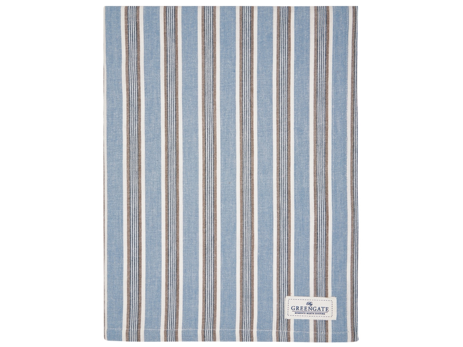 Greengate Ivah Tischdecke stripe blue 130 x 170 cm