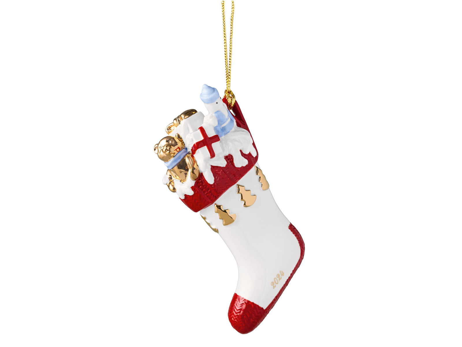 Villeroy &amp; Boch Christmas Classics Ornament Nikolausstiefel 13cm Freisteller2