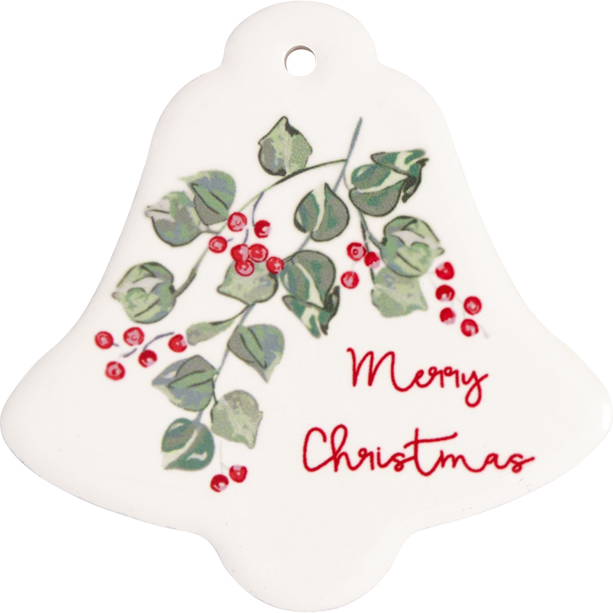 Greengate Merry Christmas Magnet white Set4