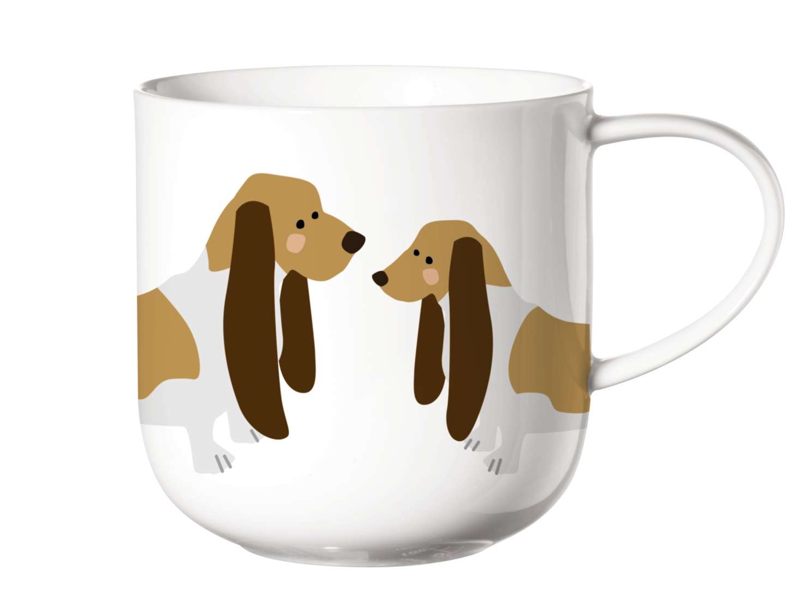 ASA COPPA Henkelbecher Basset Hound 0,4 l