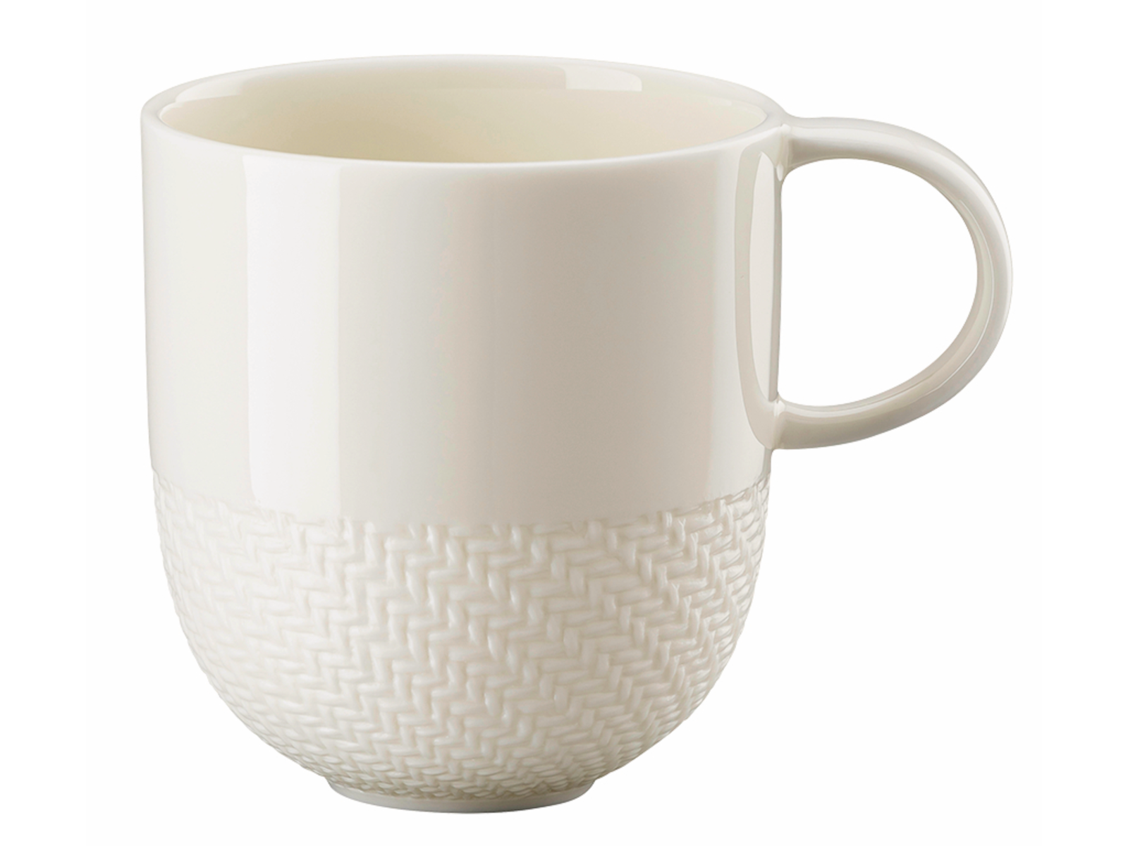 Rosenthal Kumi White tone Becher mit Henkel 0,33l Freisteller