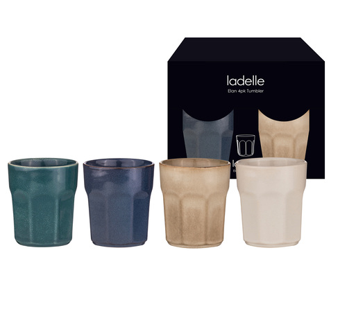 ladelle ELAN Becher assortiert Set4