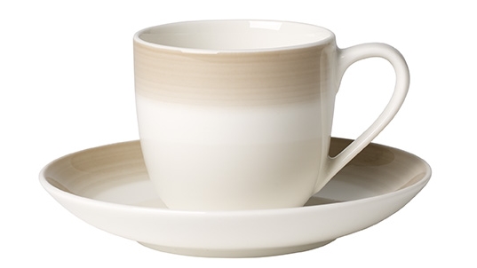 Villeroy &amp; Boch Colourful Life Natural Cotton Espressotasse 2tlg.