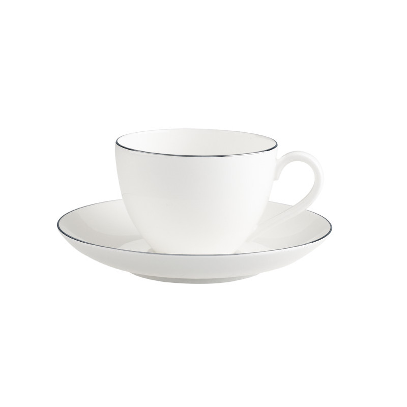 Villeroy & Boch Anmut Platinum No.1 Kaffeetasse mit Untertasse