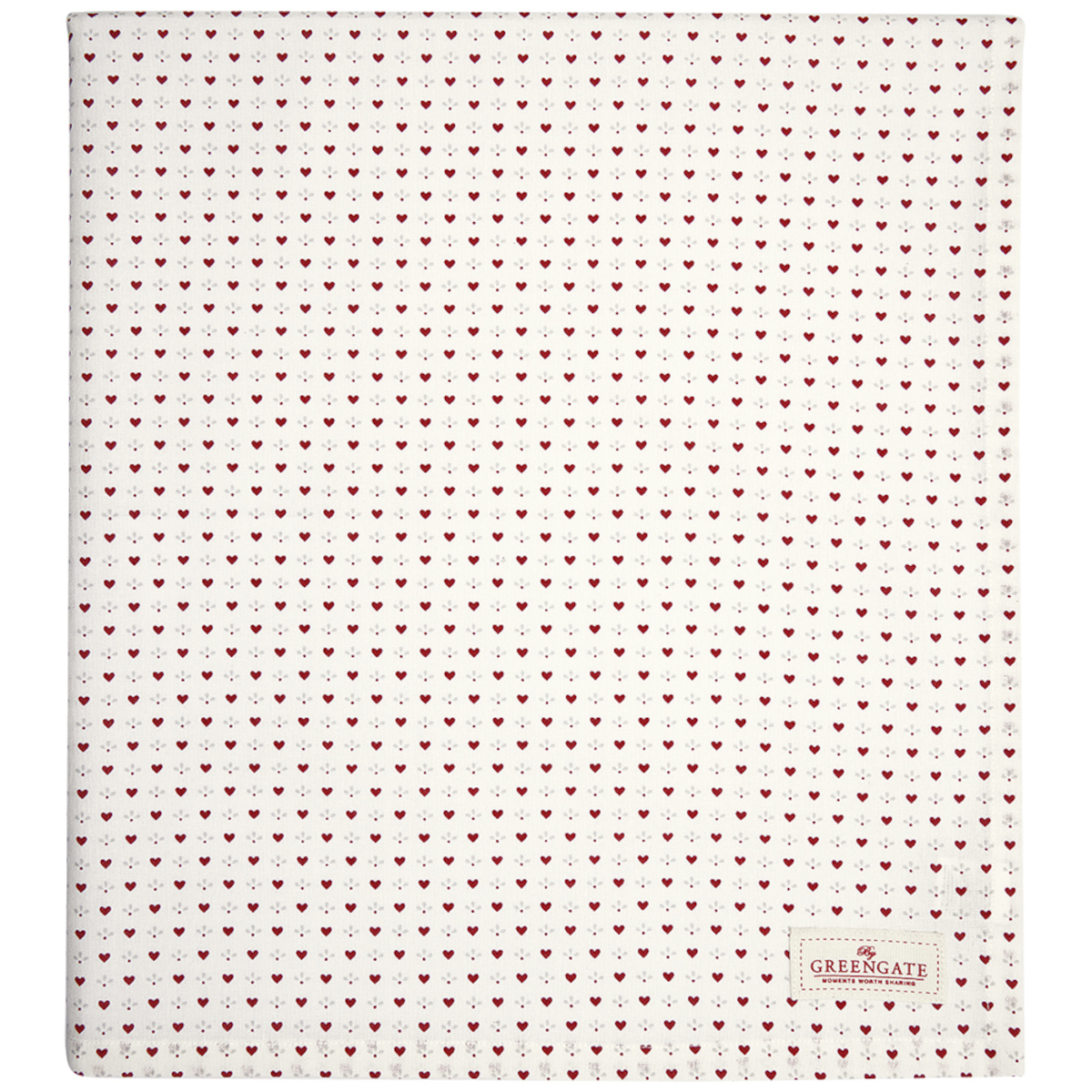 Greengate Layla Tischdecke petit weiss 150x150cm