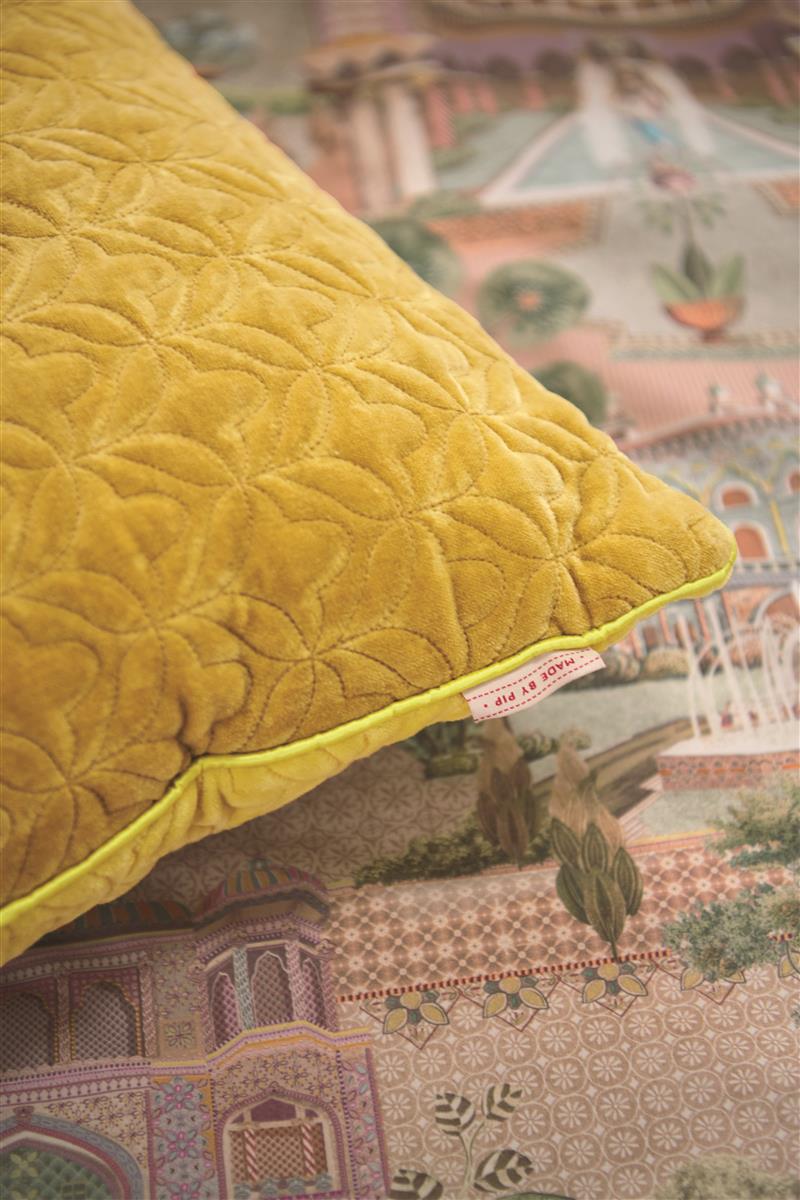 Quilty Dreams Kissen bright yellow 45x45cm (1 Stück) Lifestyle3