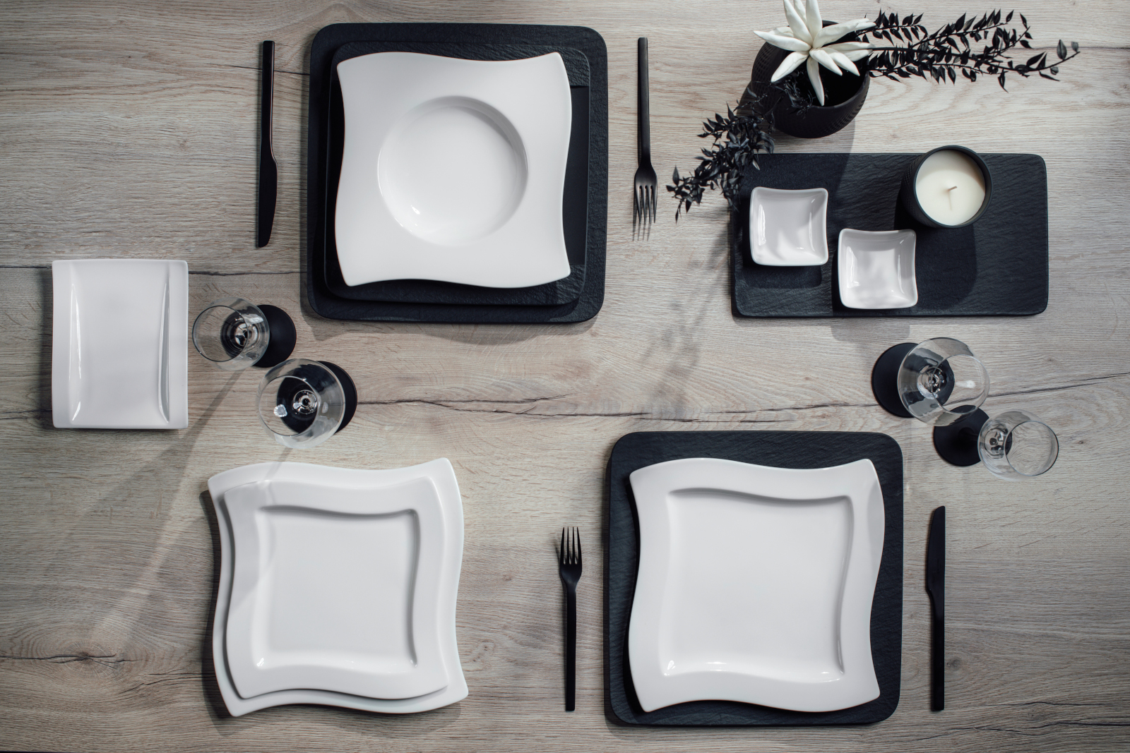 Villeroy &amp; Boch New Wave Pastateller 28 cm Set6 Lifestyle2