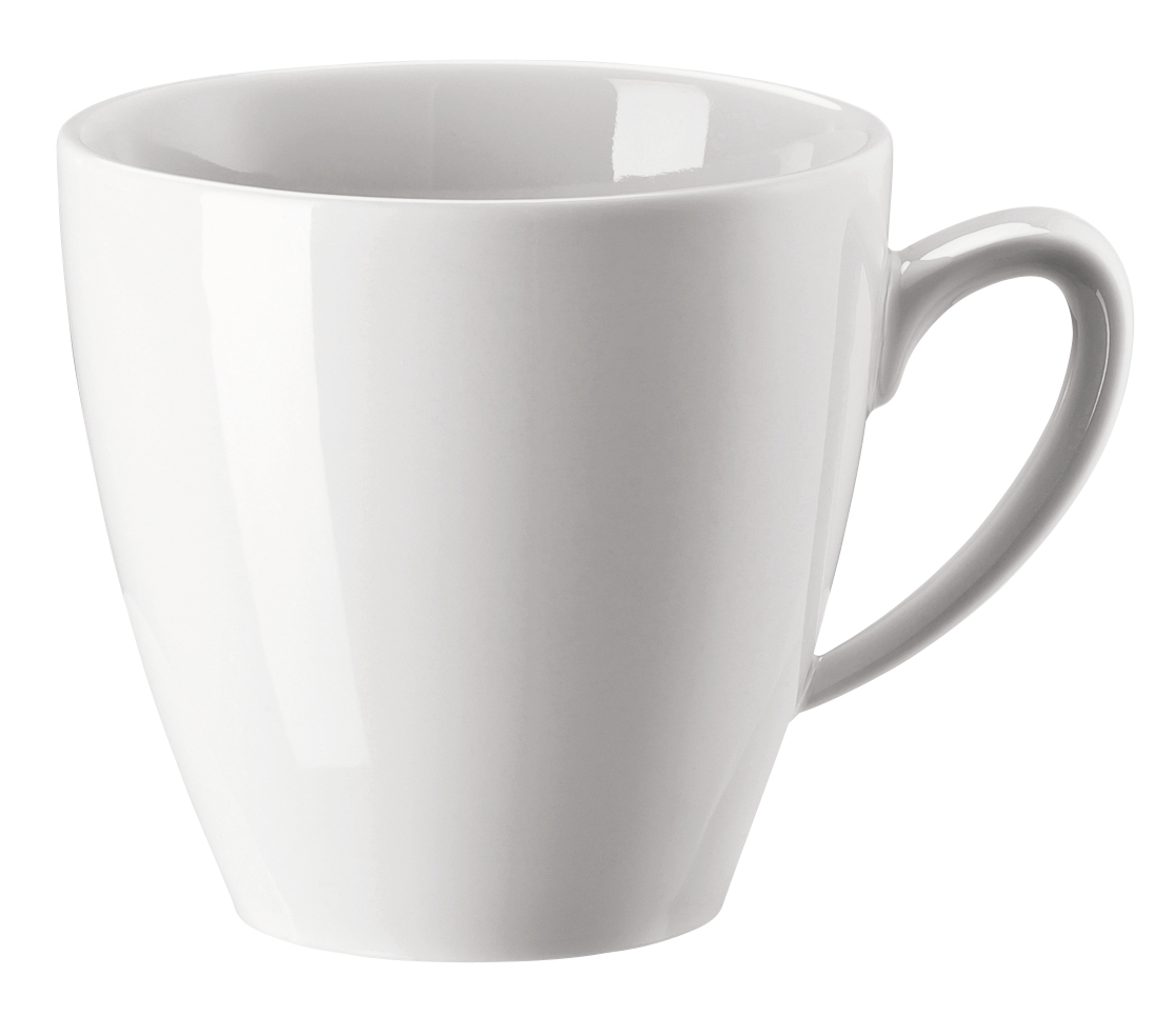 Rosenthal Mesh Weiss Kaffee-Obertasse ohne Relief