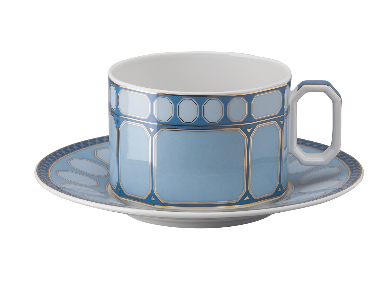 SwarosvkiXRosenthal Signum Azure Teetasse 2tlg