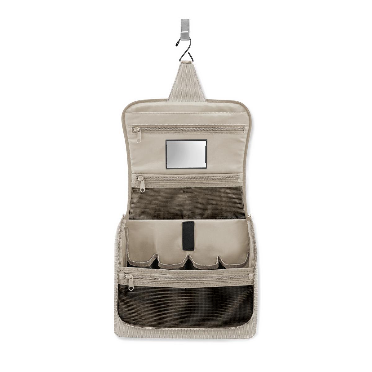 reisenthel toiletbag XL herringbone sand Freisteller 3