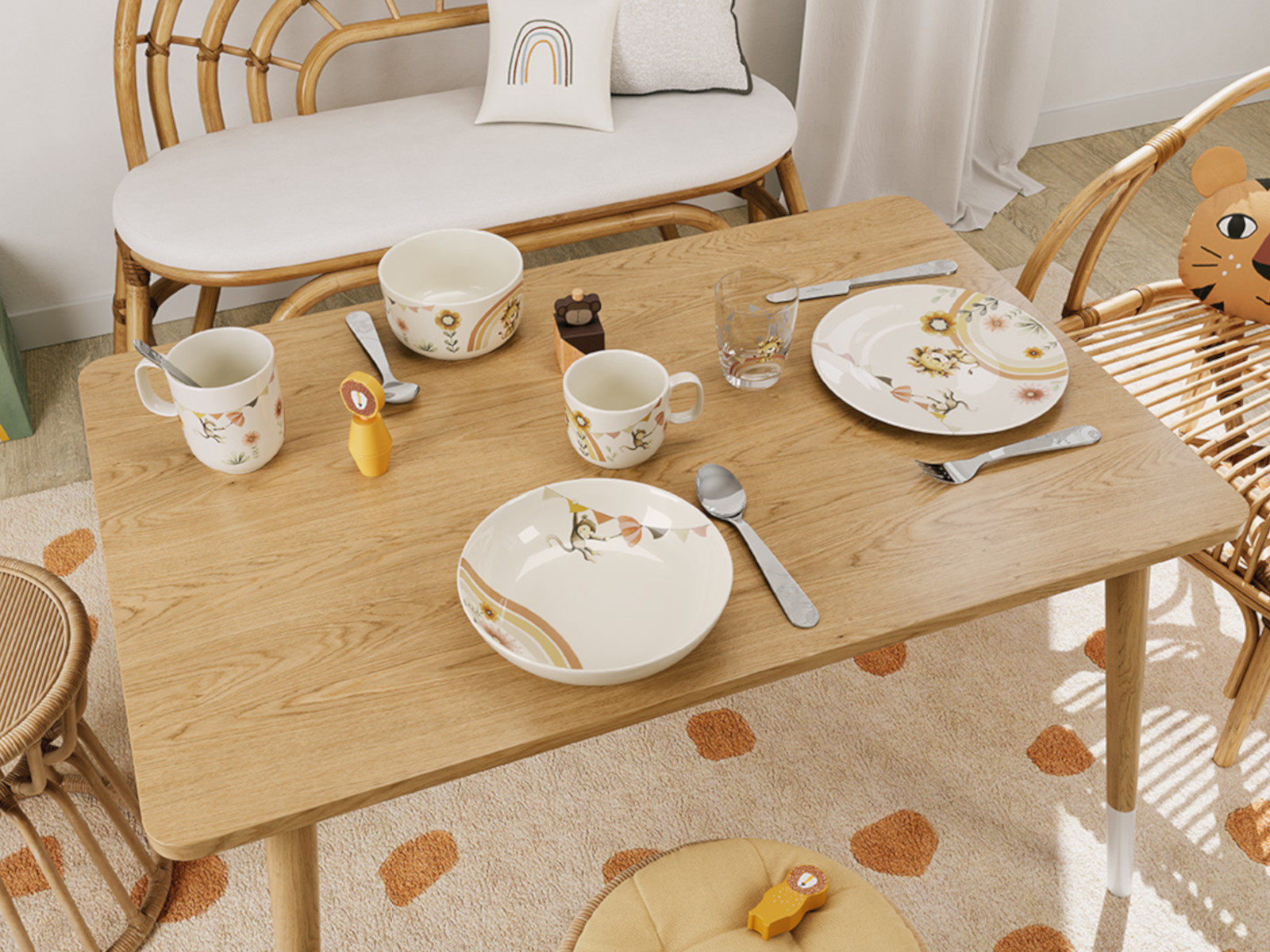 Villeroy & Boch Roar like a Lion Kinderbecher mit Henkel klein 0,17l