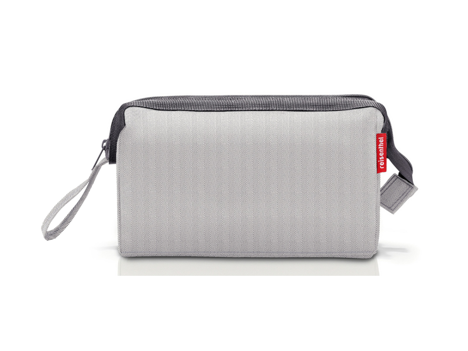 reisenthel travelcosmetic herringbone grey