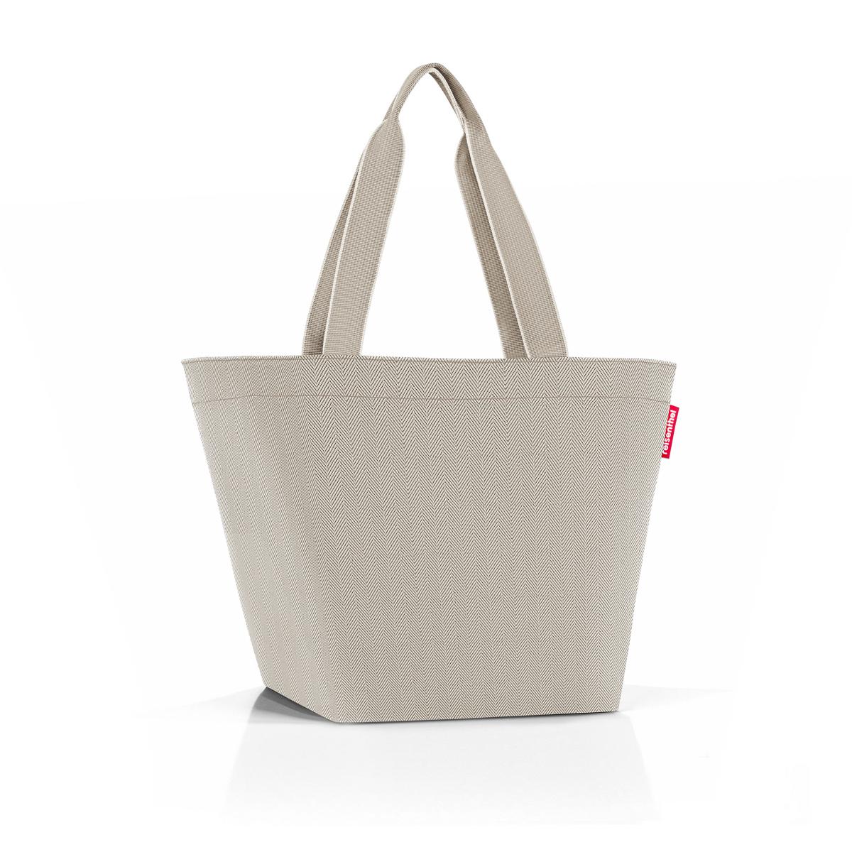 reisenthel shopper M herringbone sand Freisteller 2