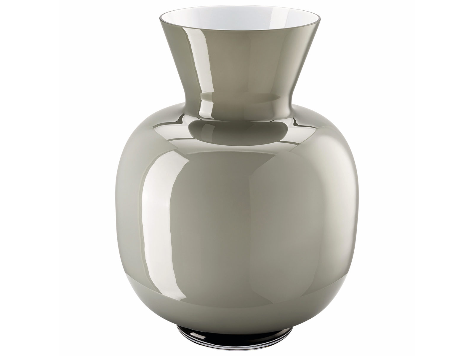 Rosenthal Anna Grey - Glass Vase 34cm