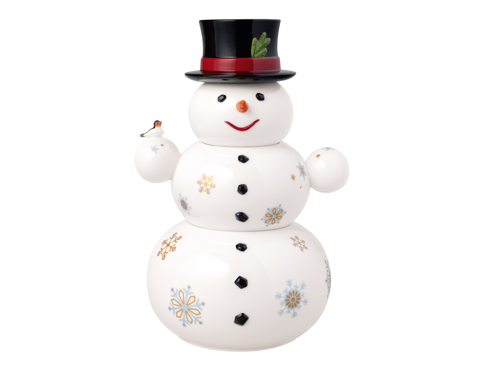 Villeroy &amp; Boch Christmas Toys Memory Schneemann Dose 20,5x18x31cm Freisteller1