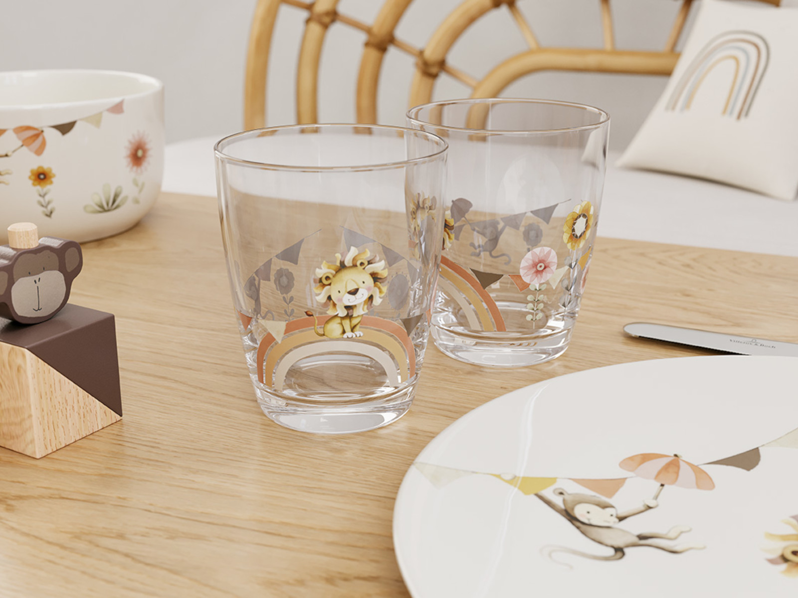 Villeroy & Boch Roar like a Lion Kinderglasset 2tlg