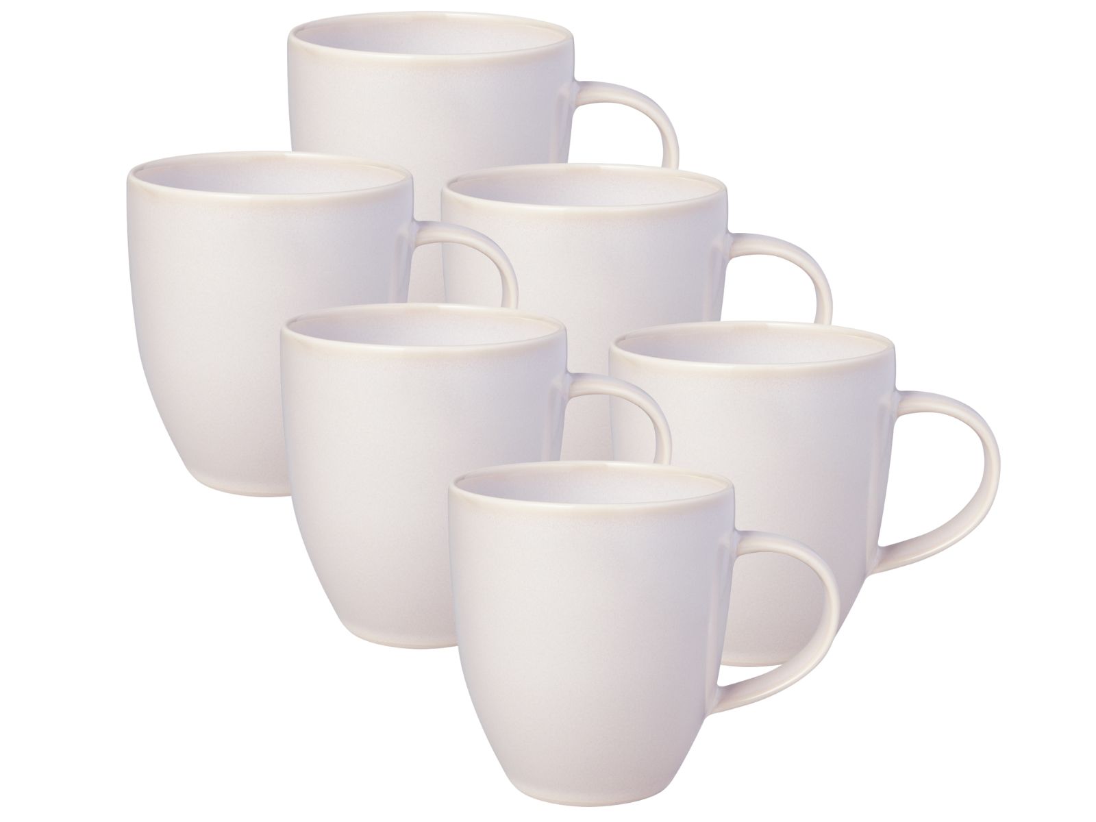 like Villeroy & Boch Crafted Cotton Becher mit Henkel 0,35l Set6