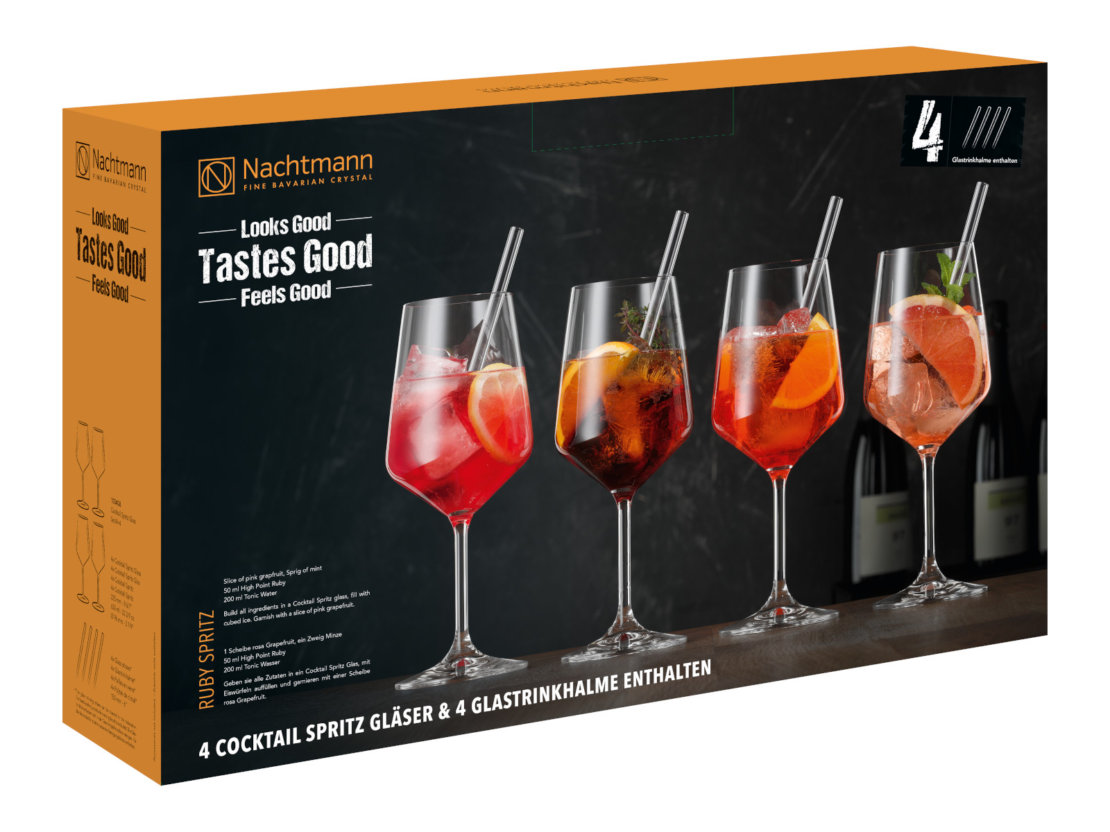 Nachtmann Tastes Good Cocktail/Spritzglas Set 8tlg