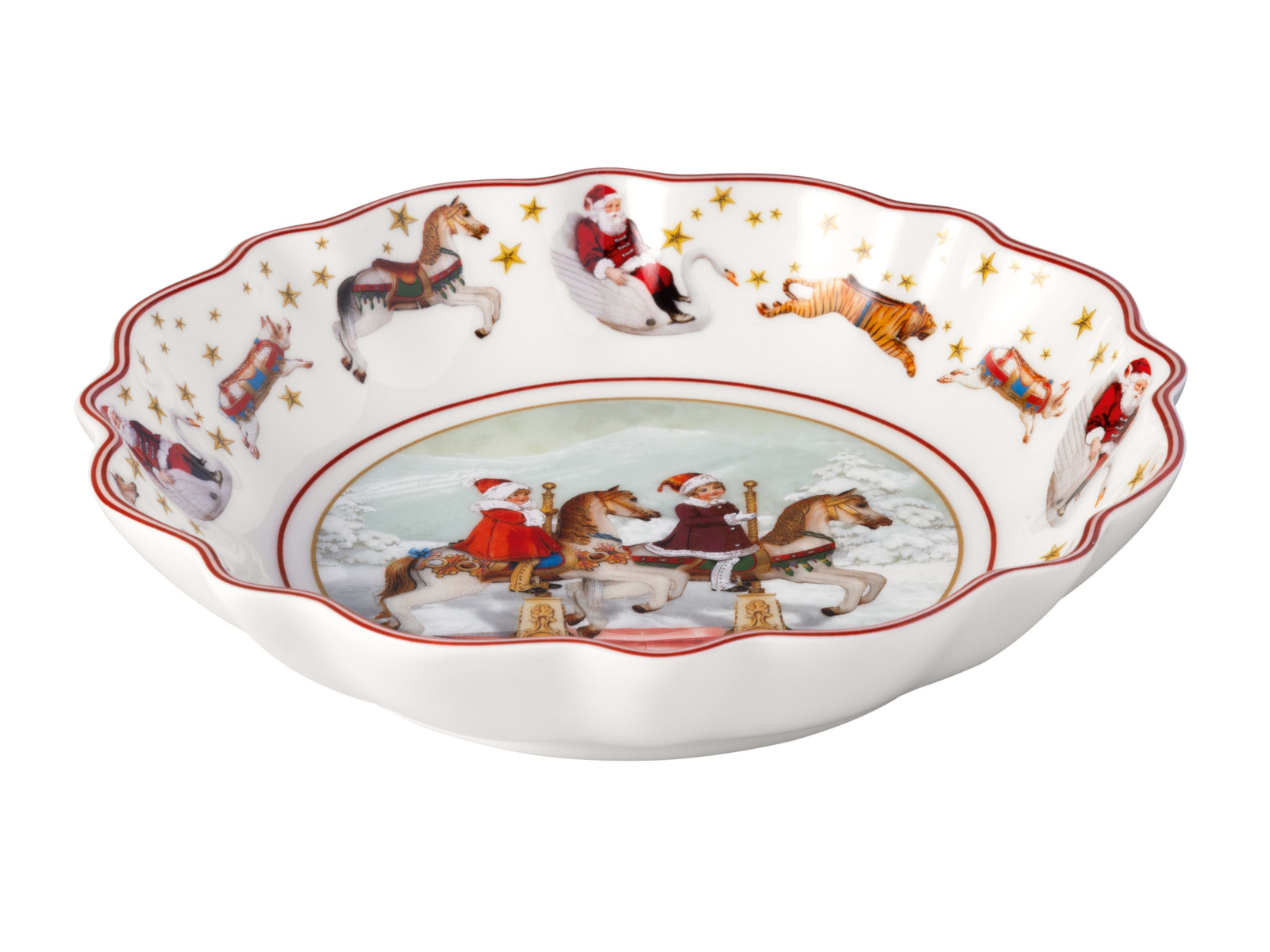 Villeroy &amp; Boch Annual Christmas Ed. Jahresschale klein 2024 Freisteller1