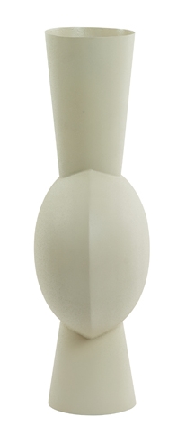 Light &amp; Living Kavandu Vase hellgrau 26 x 19 x 54 cm Freisteller3