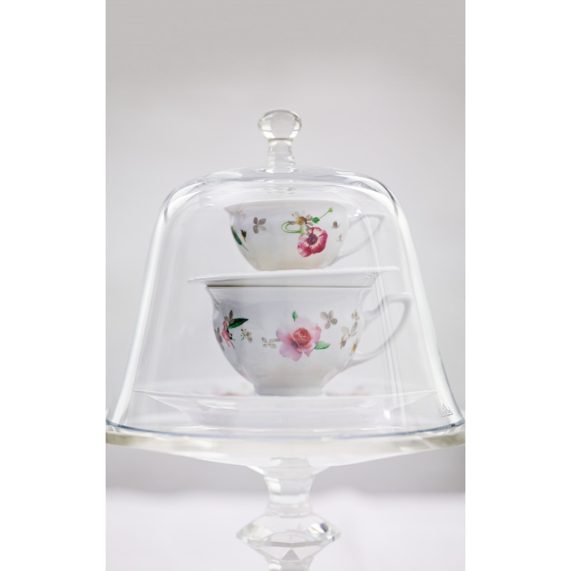 Rosenthal Maria Pink Rose Kaffee-Untertasse 14 cm