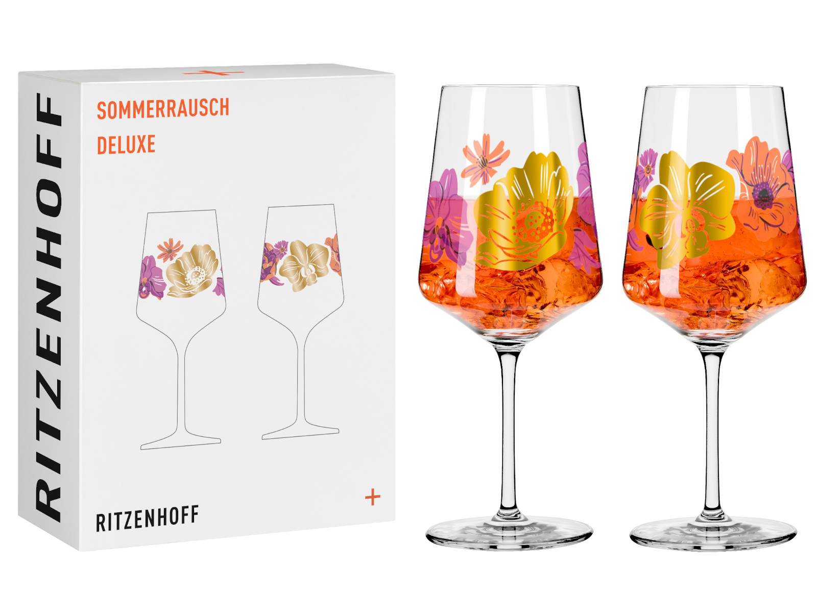 RITZENHOFF Sommerrausch Deluxe Aperitifglas 2er Set (J. Kay) H24 #21 #22 Freisteller 4