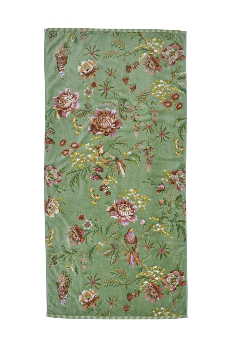 Secret Garden Duschtuch green 70x140cm (1 Stück) Freisteller1